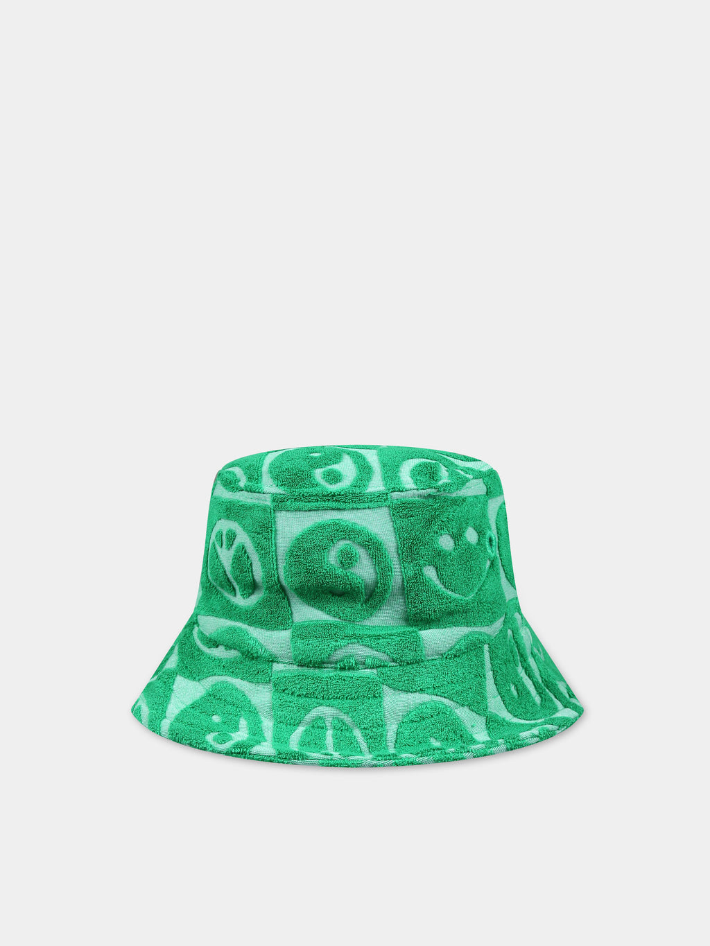 Cloche verde per bambini con yin e yang